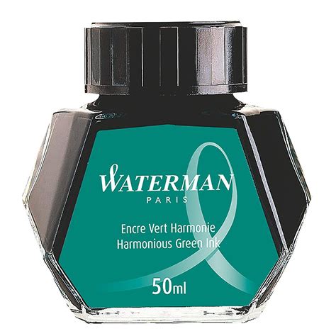 Waterman Bottled Ink In Harmonious Green 50ml In 2020 Waterman