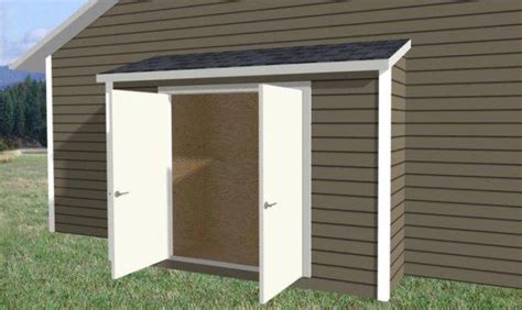 18 Cool Single Slope Roof Shed House Plans