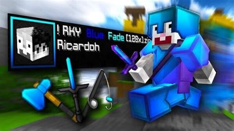 Rky Blue Fade Texture Pack Para Minecraft 189 Minecraft Texture Pack