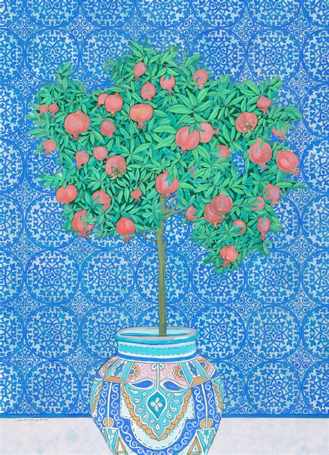 Pomegranate Tree 94 Art For Sale Artmajeur
