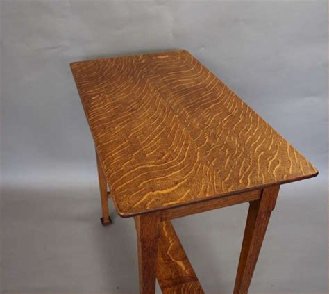 Arts And Crafts Quarter Sawn Oak Side Table Art Furniture