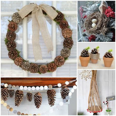 Natural Christmas Decor Ideas (aka Free Christmas Decorations!)