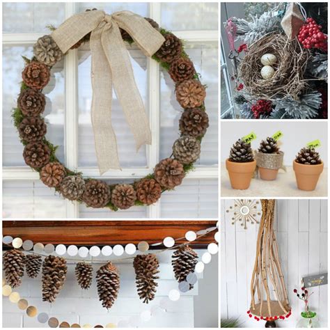 Perfect for anyone on a budget and trying to save money or those in search of unique decorations that don't look like everyone else's, these cool homemade chris. Natural Christmas Decor Ideas (aka Free Christmas ...