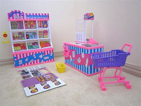 Gloria Barbie Doll Supermarket Furniture Playset