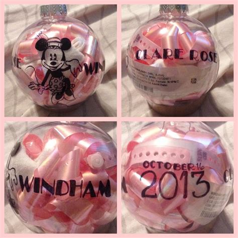 Free delivery and returns on ebay plus items for plus members. Christmas ornament ball filled with ribbon from the baby ...