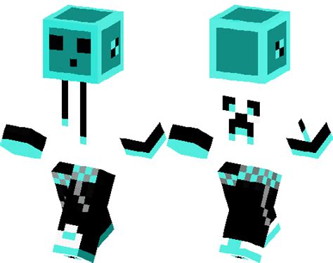 Blue Slime Dude Minecraft Skin Minecraft Hub