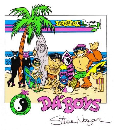 The Original Tandc Hawaii Cartoon Characters Are Based On These Famous