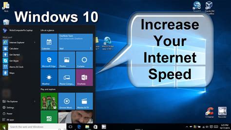 Funktioniert als telekom speedtest, vodafone speedtest, kabel deutschland speedtest. Windows 10: How To Increase Your Internet Speed - Faster ...