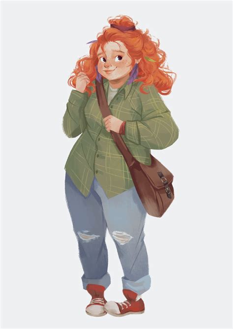 Allyson King Eleanor And Park Character Design Inspiration Curvy Art