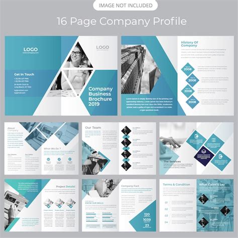 Company Profile Brochure Template Vector Premium Download