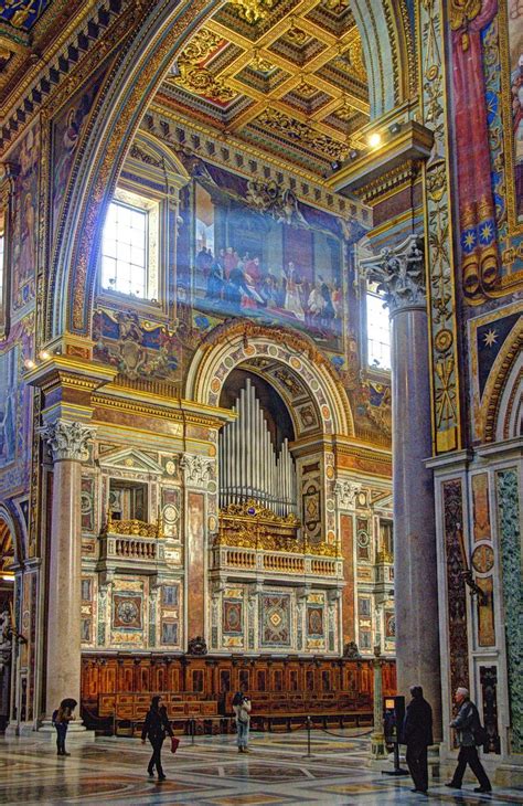 The Popes Cathedral In Rome This Was The First Christian