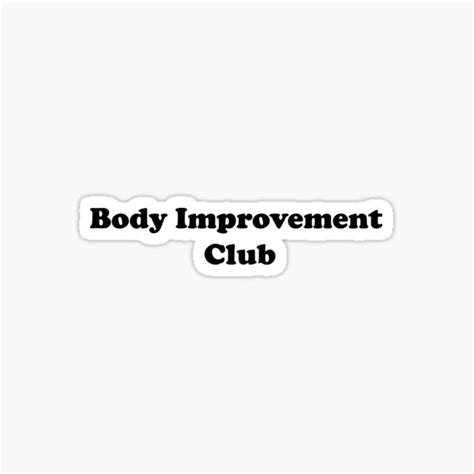 Body Improvement Club Mob Psycho 100 Sticker For Sale By Storms98