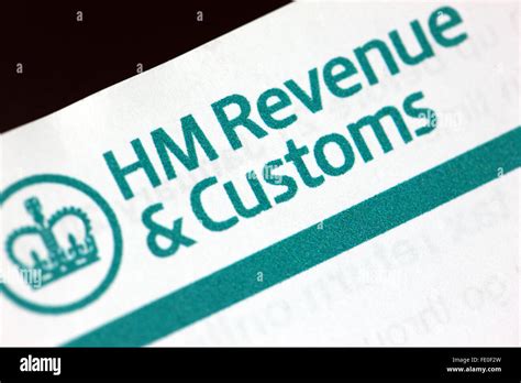 Hm Revenue And Customs Name And Logo Stock Photo Alamy