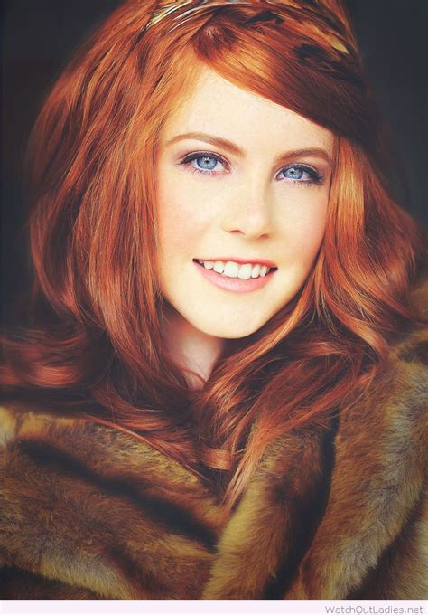 Ginger Hair And Blue Eyes