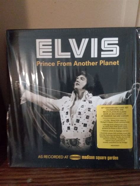 Elvis Presley Prince From Another Planet Elvis Book Cover Madison