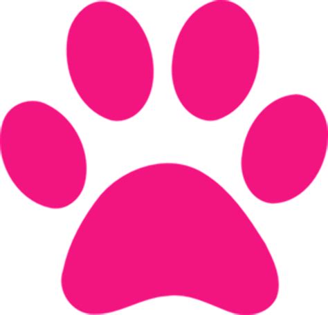 Download High Quality Paw Clipart Pink Transparent Png Images Art