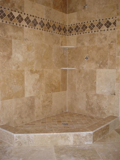 More information on bathroom tile patterns from uk pro tiling training. Stone Work - Travertine | Tek Tile - Custom Tile & Designs