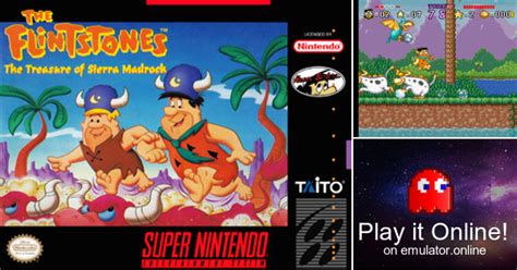 Play The Flintstones The Treasure Of Sierra Madrock On Super Nintendo