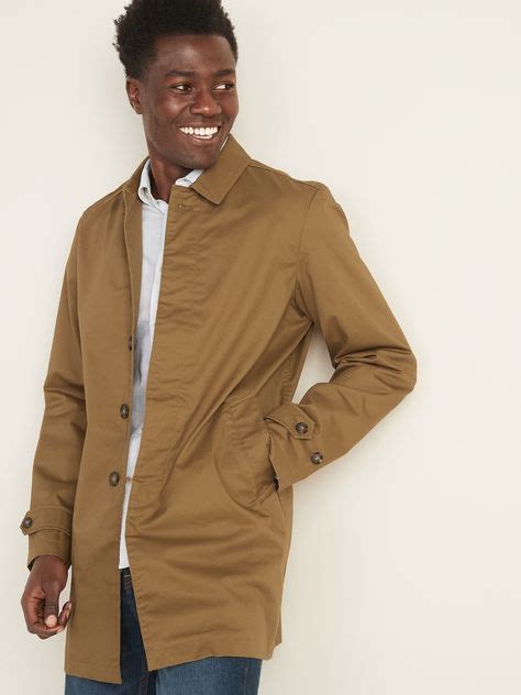 Built In Flex Twill Mac Jacket For Men In 2020 Trench Coat Men Old