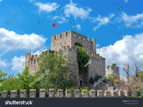 Anatolian Fortress Anadolu Hisari Oldest Surviving Stock Photo
