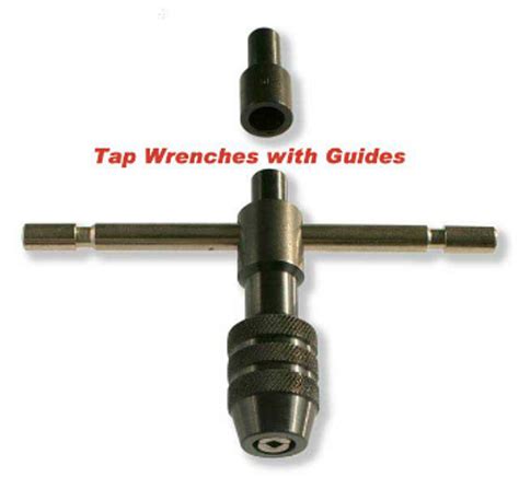 Precise Precision Tap Wrench With Guide 0 14 Ptw 140 Penn Tool Co