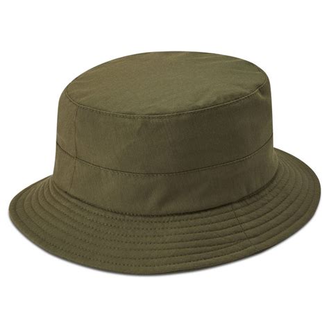Gino Olive Green Water Resistant Moda Bucket Hat In Stock Fawler