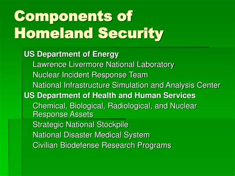 Ppt The Future Of Homeland Security Powerpoint Presentation Free