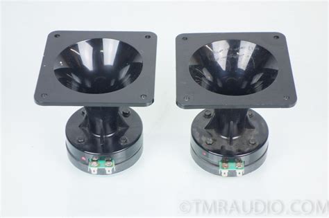 Fostex 5t44m 025h27 Tweeter Horn And Driver Nice Working Pair The