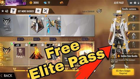 A free variant of the pass is also available but it offers limited rewards. 36 Best Images Free Fire Elite Pass Game / Garena Free ...