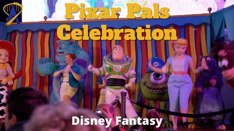 Pixar Pals Celebration On Pixar Day At Sea Youtube