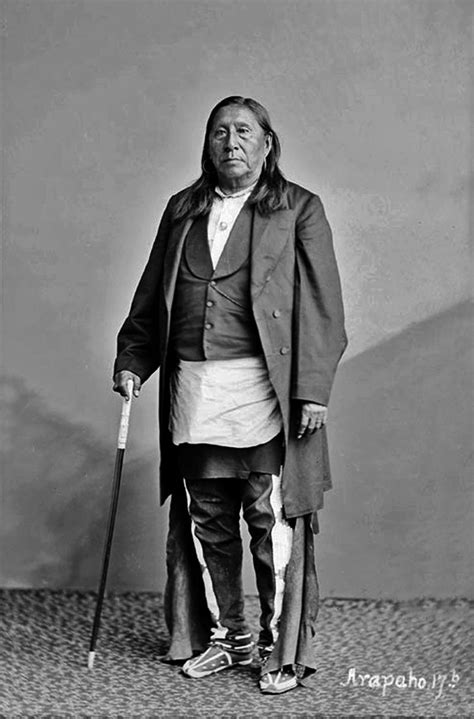 Arapaho Chief Little Raven 1871 Native American Men Native North