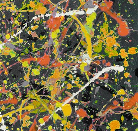 Jackson Pollock Style Paintingsjackson Pollock Style Abstract Etsy