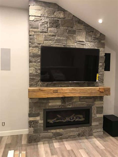 Best Tv Mount For Stone Fireplace Fireplace Guide By Linda