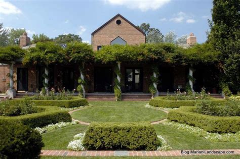 A great hedging rose with lots of thorns, it has a rich scent in flower; Formal Rose Garden | In the Garden…with Mariani Landscape