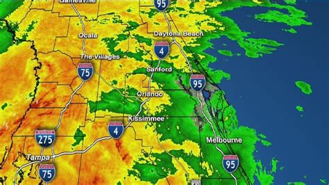 Live Radar Severe Weather Possible As Rain Drenches Central