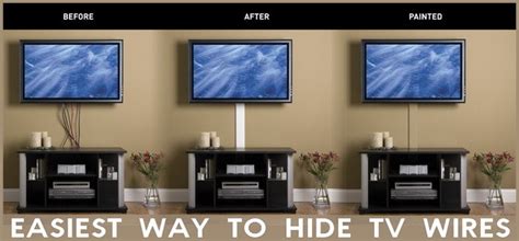 Hide Tv Wires How To The Easy Way