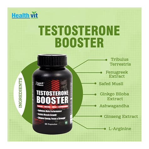 Buy Healthvit Testosterone Booster Capsule 60s Online At Best Price Sexual Health Supplements