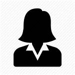 Icon Woman Female Business Office Icons User