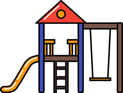 Playground Clipart Slide Playground Slide Transparent