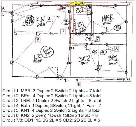 A wiring diagram is often used to repair problems and also to earn sure that the connections have been made and that everything is present. Correct Wiring Diagram For 1 Story House - Electrical - DIY Chatroom Home Improvement Forum
