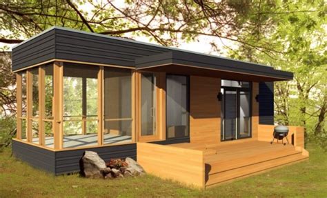 288 Sq Ft Solo 24 Bunkie Modern Prefab Tiny Home