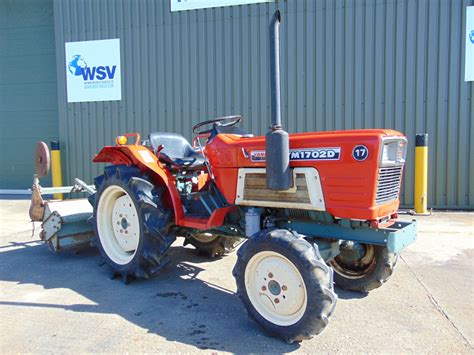 You Are Bidding On A Yanmar Ym1702d 4wd Compact Tractor Cw Rotovator