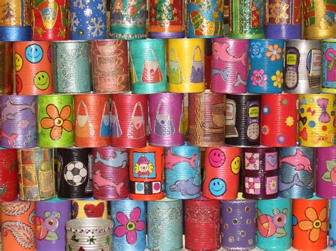 Decorative Tin Cans 1 Ive Been Making These Decorative