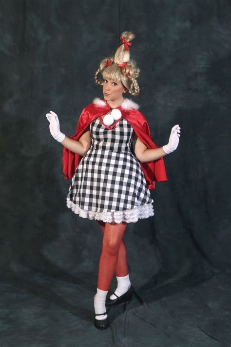 Cindy Lou Who Costume Diy Cindy Lou Who Costume Diy In 2020 Cindy