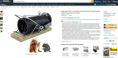 Amazon Blasted By Animal Lovers For Selling Instant Kill Trap Aimed