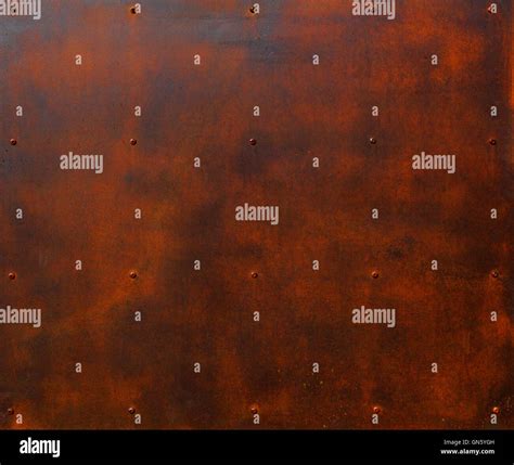 Rusted Steel Plate Stock Photo Alamy