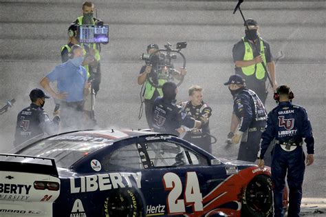 Today it is voted for by fans across the united states. William Byron Daytona post-race interview transcript ...