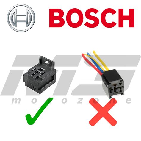 Bosch Relay Socket Terminals Connector Trimas Relay Universal Rm12