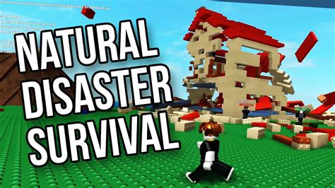 Natural Disaster Survival Roblox Youtube