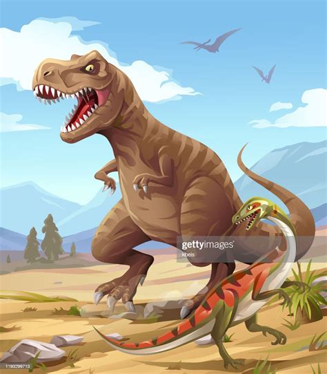 Tyrannosaurus Rex Hunting High Res Vector Graphic Getty Images